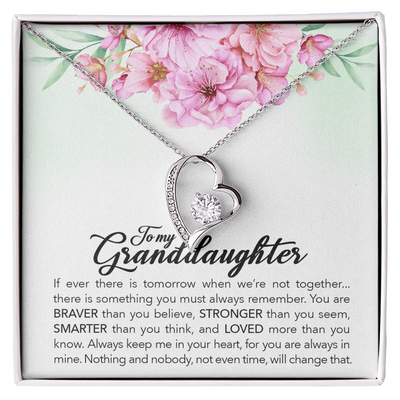 Brave Granddaughter - Forever Love Necklace